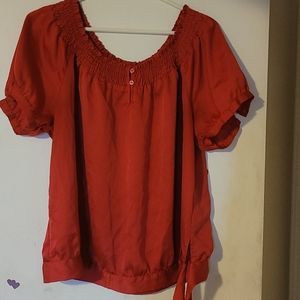 XL Pinkish Red Shirt